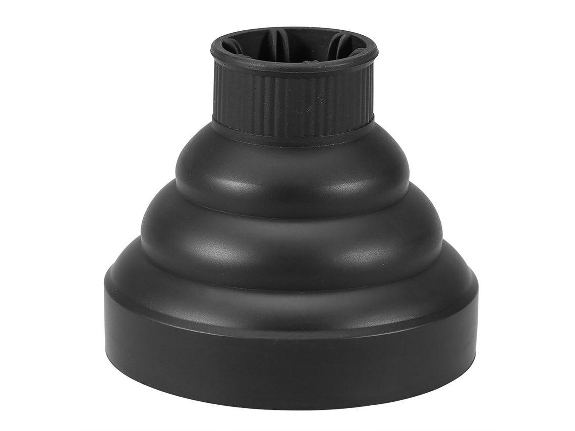 2026-secador De Cabelo Plegável Com Difusor E Capa Ferramenta De Cabeleireiro Estilo (preto)