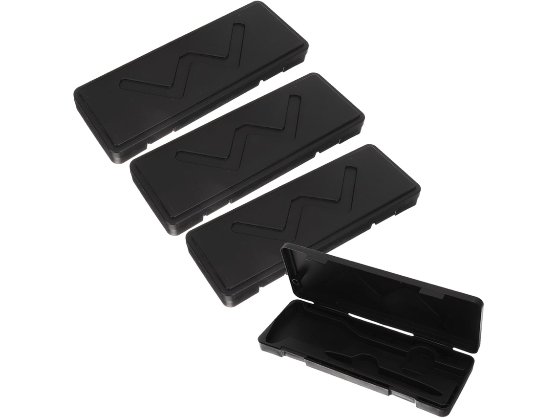 Caja De Almacenamiento Para Calibradores Vernier De 0 A 150 Mm, Juego De 4, Plástico Ligero, Compartimentos Internos.