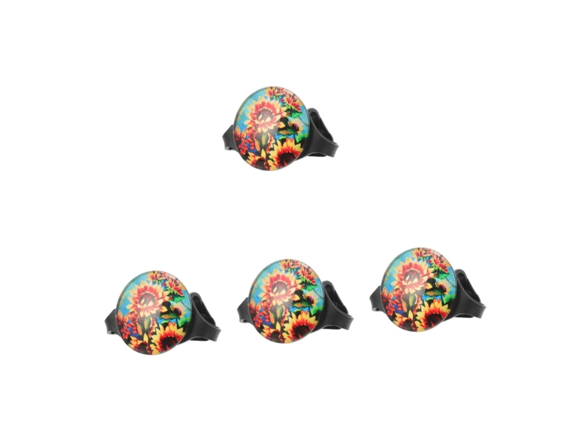 Etiqueta Personalizada De 4 Piezas Para Estetoscopio, Accesorio Práctico.