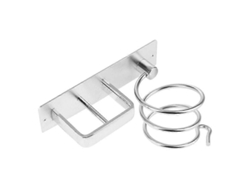 Soporte de pared para secador/plancha de pelo con almacenamiento de cable - GOKOCO