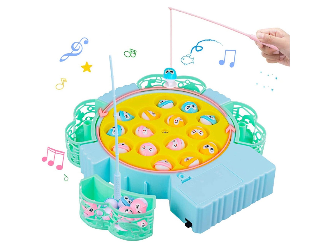-juguetes De Pesca Automática Para Niños Con Tablero Giratorio Y Música Juguetes De Aprendizaje Temprano