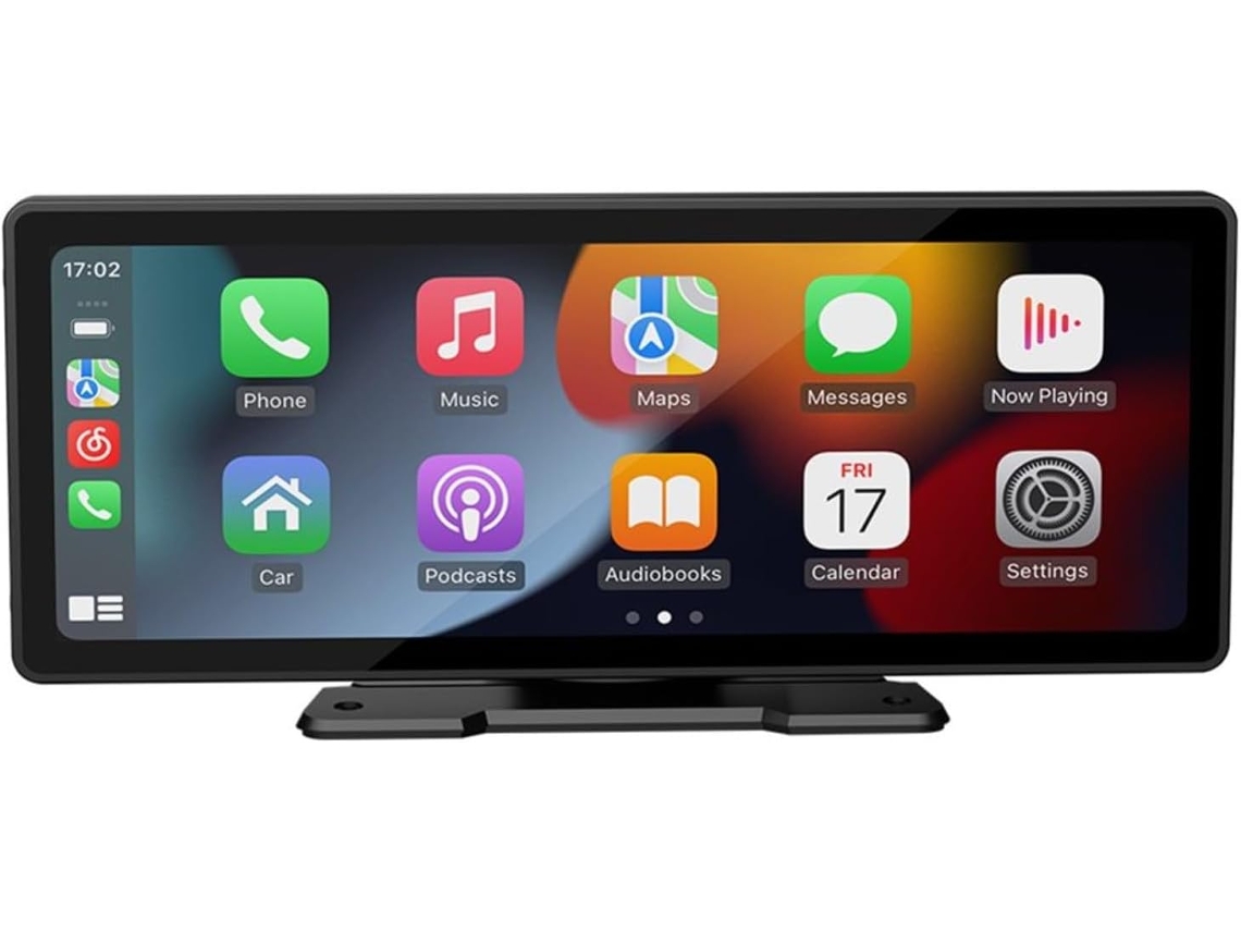 10.26 Reproductor Multimedia Para Coche Con Cable, Pantalla Estéreo Hd Ips, Entrada Para Cámara De Visión Trasera.