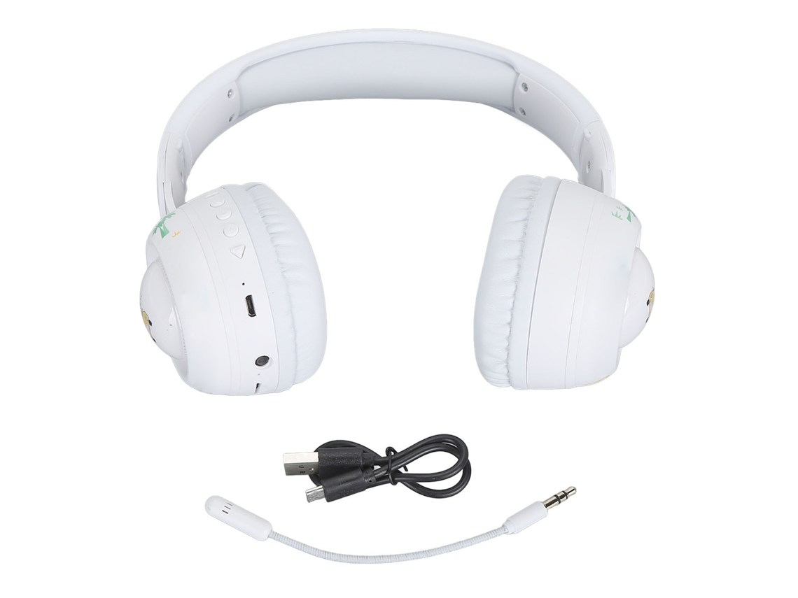 Auriculares Bluetooth Para Niños Con Luz Rgb Y Tecnología De Sonido Seguro