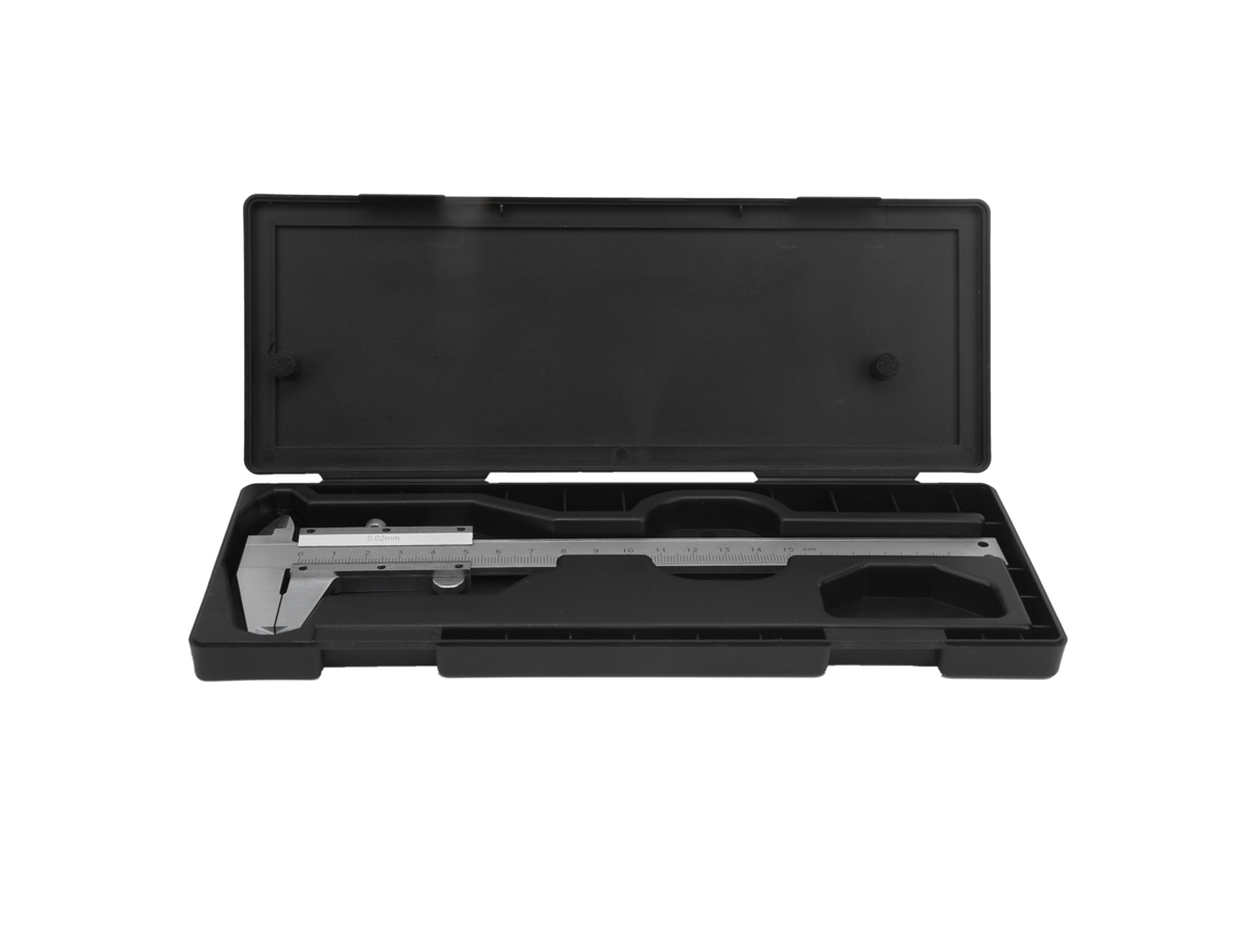 Calibrador Vernier De Acero Inoxidable, Herramienta De Medición De Ajuste Fino, 0-150 Mm