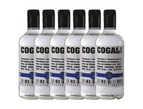 Cachaza NOR-IBERICA DE BEBIDAS Nor-Iberica De Bebidas Cogali Cachaza (0.7 L - 6 unidades)
