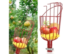 2026-herramienta De Cosecha De Frutas Con Canasta Giratoria Compatible Con Manzanas Zyg Rojo