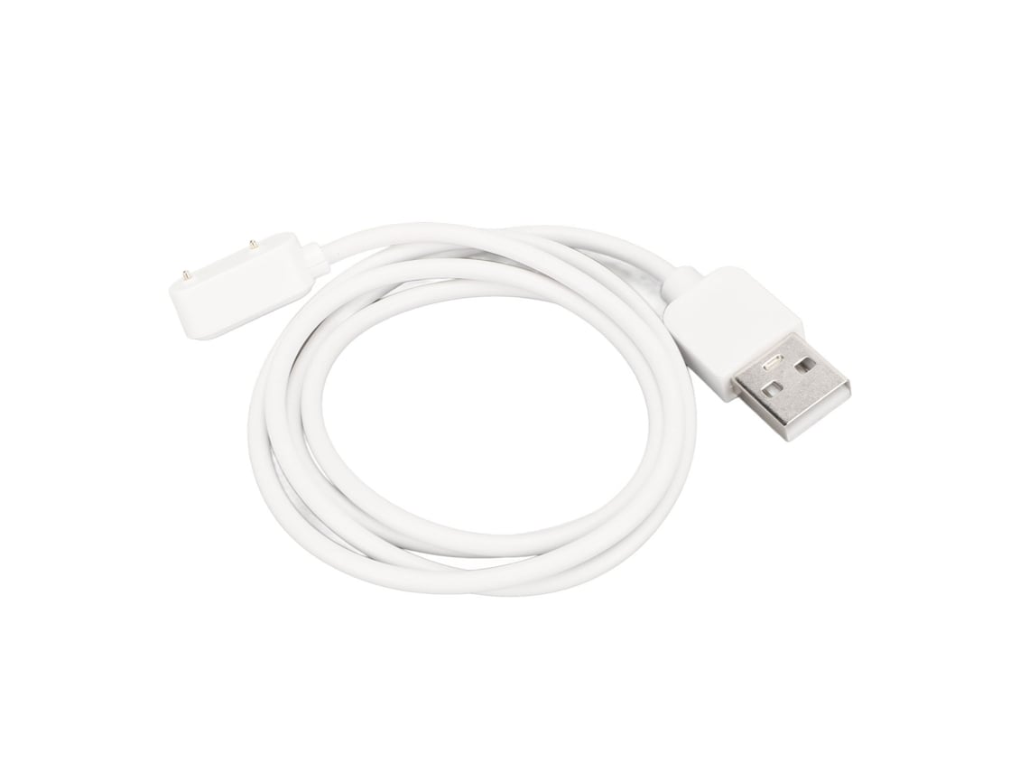Cargador Portátil Para Smartwatch, Cable De Carga Usb Compatible Con Huawei 6, 7 Band Y Honor 6 Es Watch (blanco)