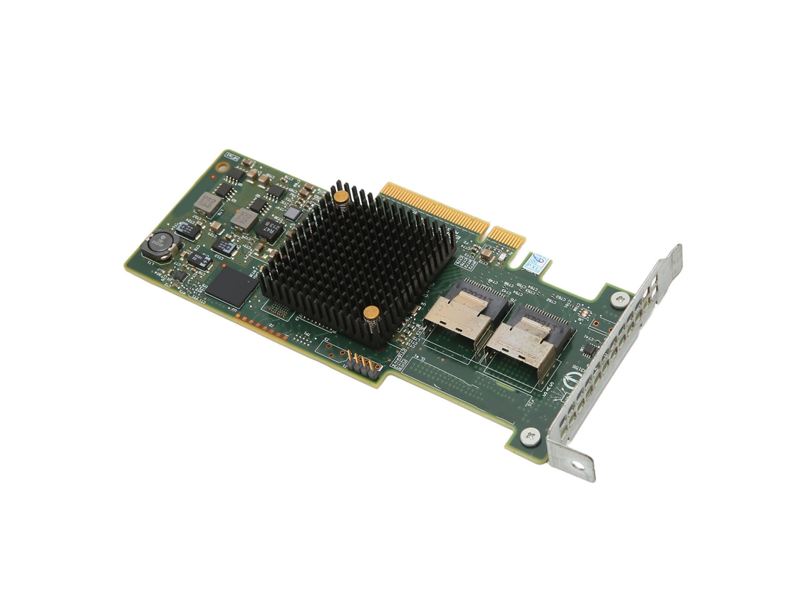 Placa Controladora Hba Pci Express 3.0 Sas Sata 8 Portas 6gb/s Adaptador Fibre Channel