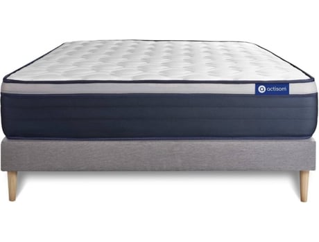 Conjunto de Somier + Colchón ACTISOM Actiflex Max (Gris - 120x190cm)