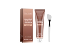 Mascarilla facial peel-off con colágeno para una piel radiante.