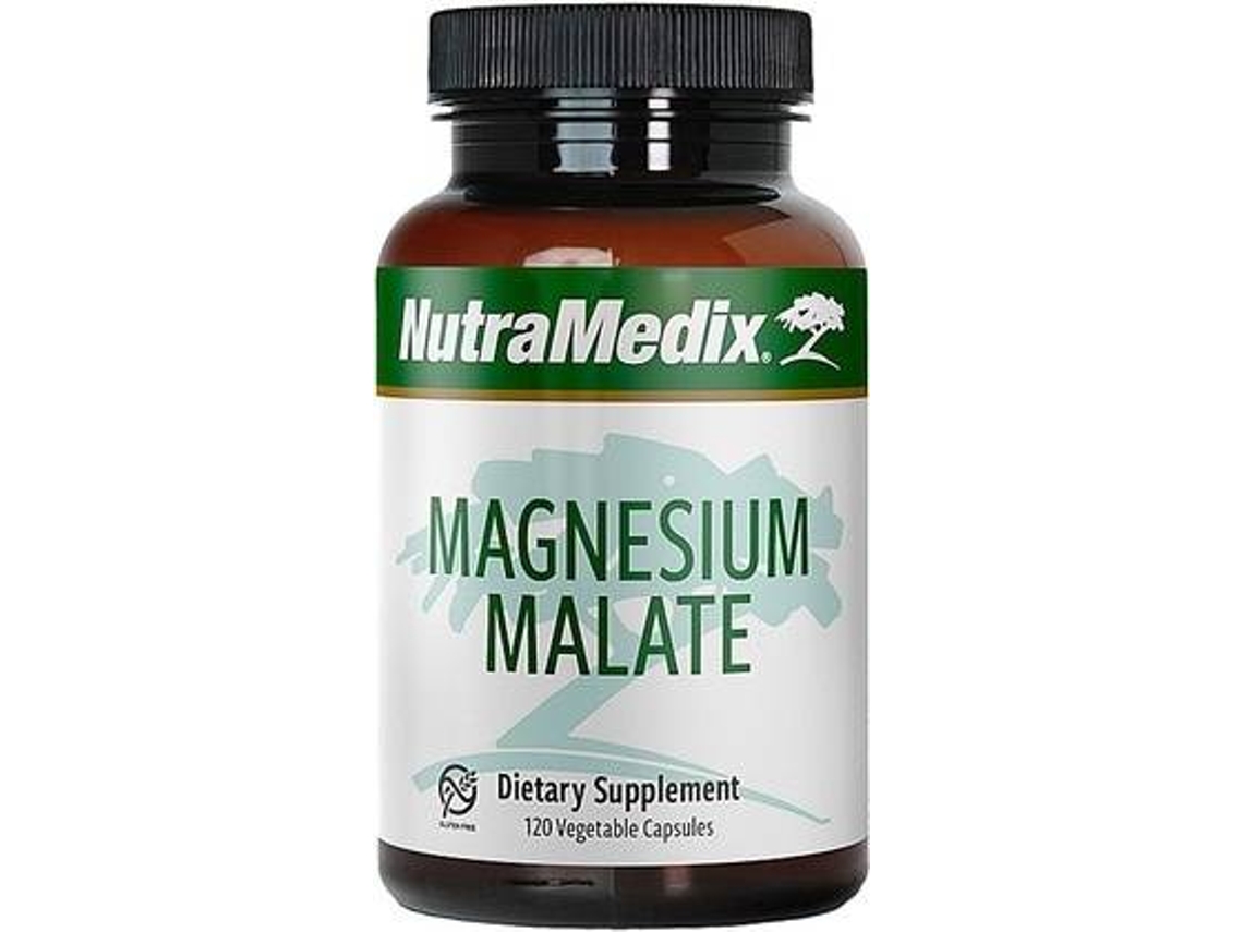 Complemento Alimentar NUTRAMEDIX Malato De Magnésio (120 cápsulas)