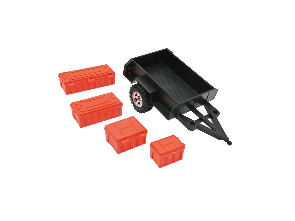 Remolque Tractor Austar Rc Ax8560 Para Simulador De Coche De Escalada A Escala Real 1/18 2.4g, Piezas Para Coches Rc
