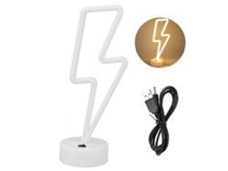 Lámpara De Neón Led Decorativa Para Bodas/fiestas, Funciona Con Pilas/usb, 200 Lúmenes, 50000 Horas De Vida Útil.