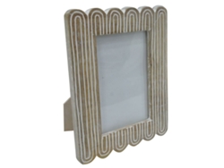 Moldura De Fotos DKD HOME DECOR Natural Colonial Madera De Mangueira (19 x 2 x 21 cm)