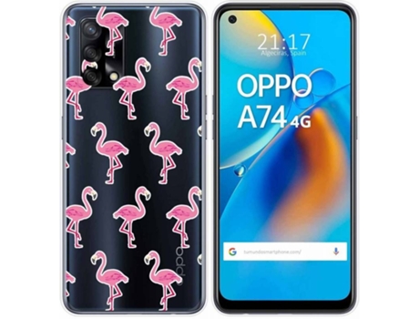 Carcasa Oppo A74 4G TUMUNDOSMARTPHONE Flamenco Multicolor