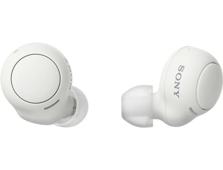Auriculares Bluetooth True Wireless SONY Wfc500W (In Ear - Micrófono - Blanco)