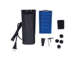 Filtro Para Tanque De Tortugas 5w 600l/h Con Ciclo De Agua, Cascada Y Funcionamiento Silencioso, Ideal Para Pequeños Reptiles.