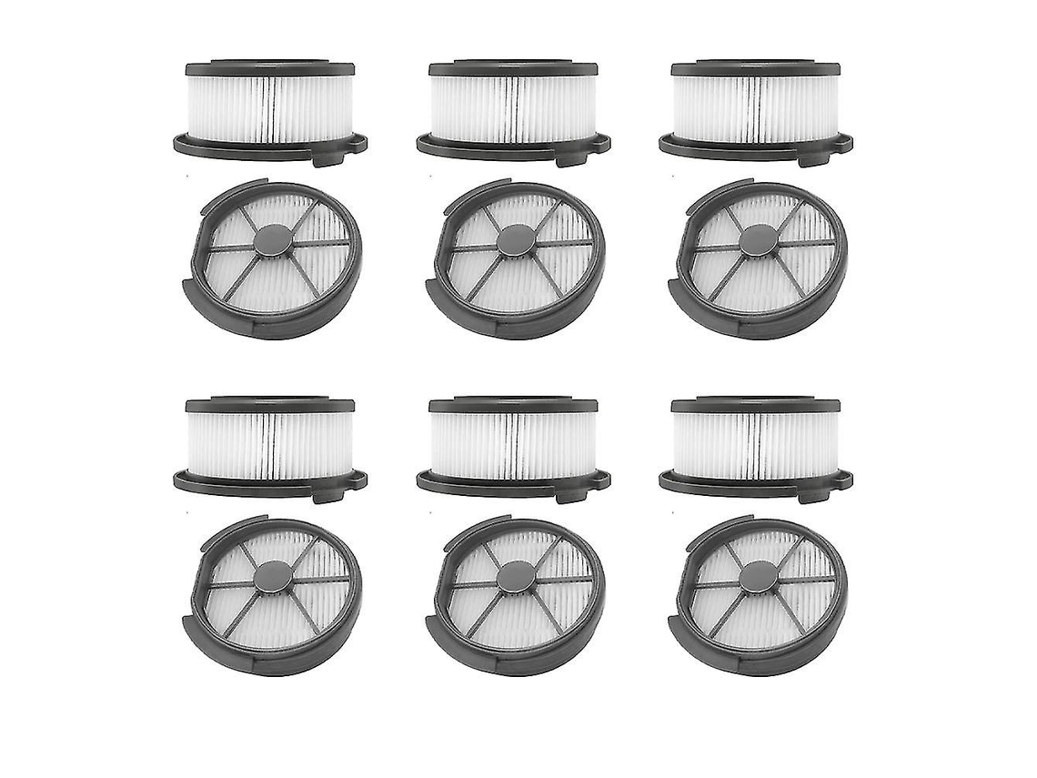 6 juegos de filtros delanteros y traseros portátiles para Puppyoo T12 T12 Plus Pro