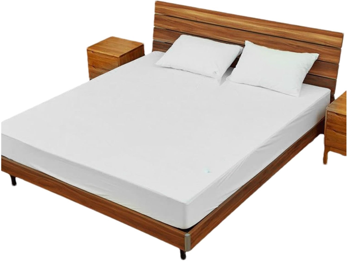 Funda De Colchón, Protege Una Cama Silenciosa, Protector De Colchón, Para Cama Doble, Lavable A Máquina.