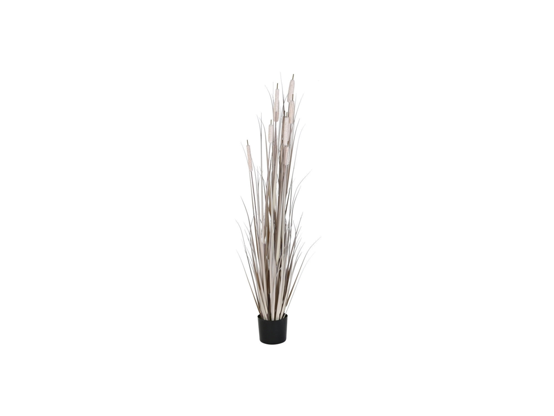 Planta de PVC gris claro con forma de caña, 45x45x150cm ALEXANDRA HOUSE LIVING