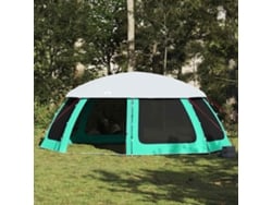 Tienda de piscina con mosquitera desmontable y paredes de malla.