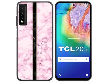 Carcasa TCL 20 5G TUMUNDOSMARTPHONE Dibujos Multicolor