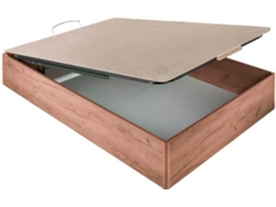 Canapé AZNAR Abatible Tapa Partida Antipolvo Altura 33 Cm - Nature-Mango - 150X200Cm