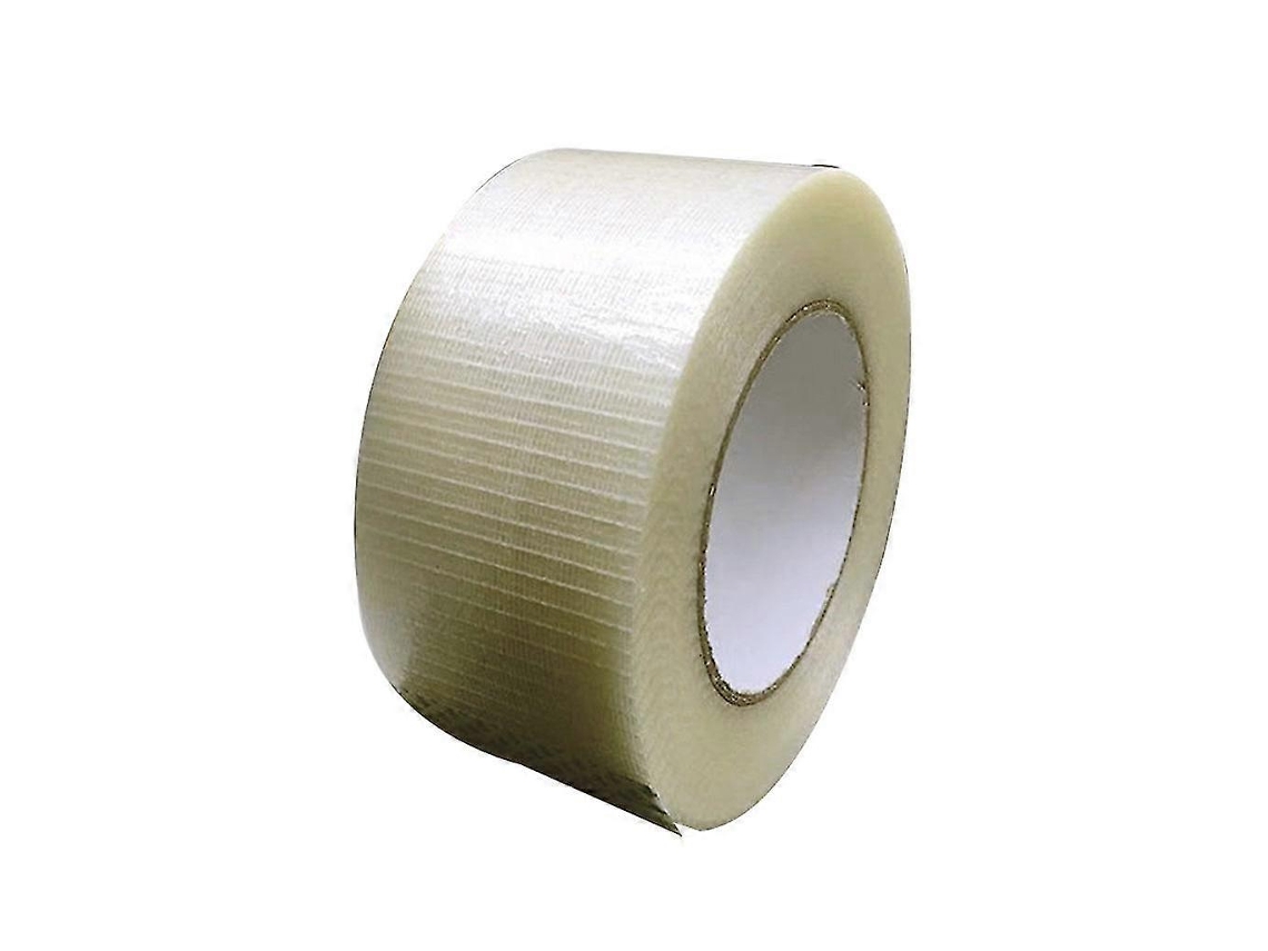 Cinta De Filamento Reforzada Resistente A Rasgaduras Para Embalaje Sellado De Alto Rendimiento Pet 60mm*25m