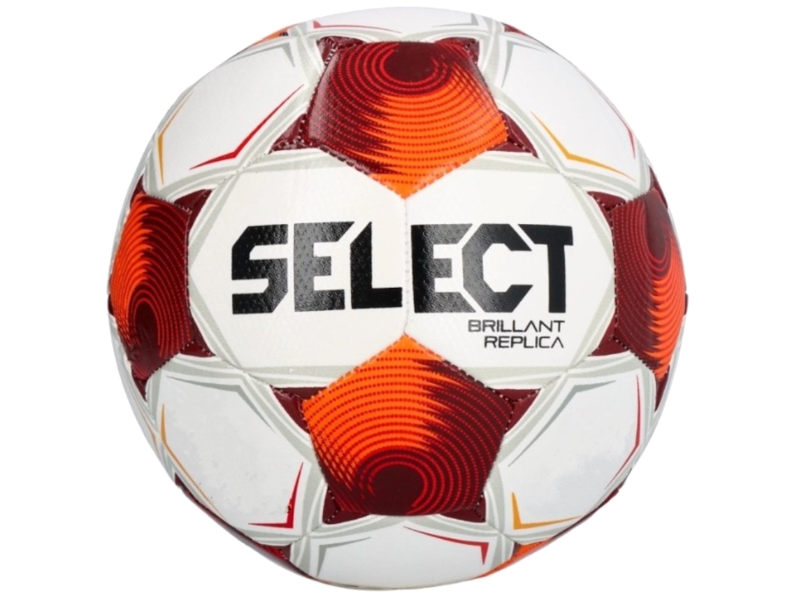 Balón Brilliant Replica V25 160070, Unisex, Balones de fútbol Select (Blanco 4 EU)