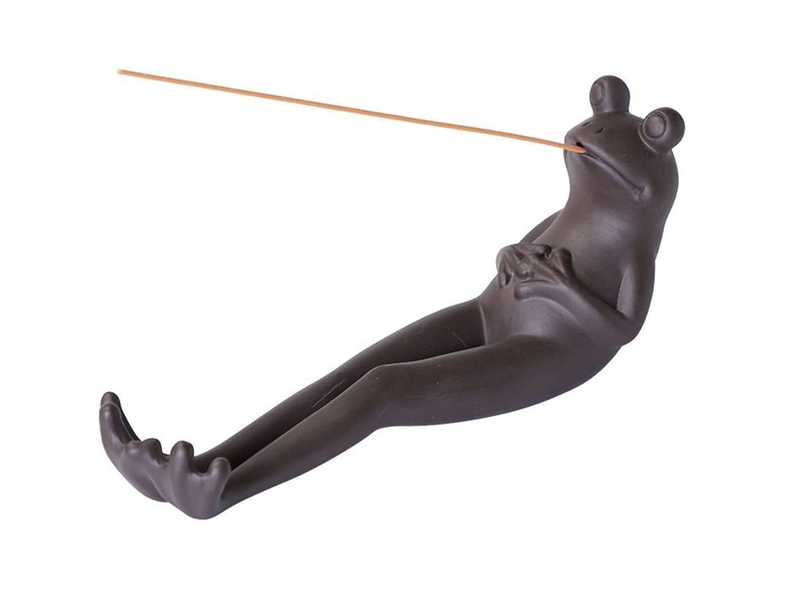 2026altiro-porta Incienso Antiguo De Cerámica Con Forma De Rana Para Meditación Y Decoración De Aromaterapia Del Hogar.