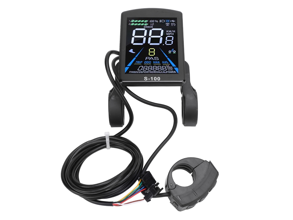 Panel LCD para bicicleta eléctrica (universal, resistente al agua)