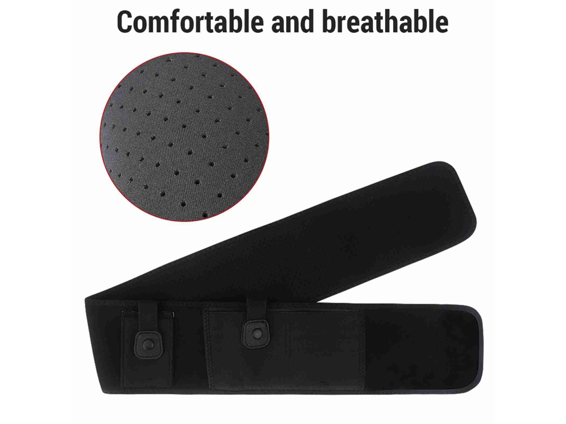 Cinto Tático Para Hiking Com Fivela De Metal Material De Mergulho Respirável E Saco Removível
