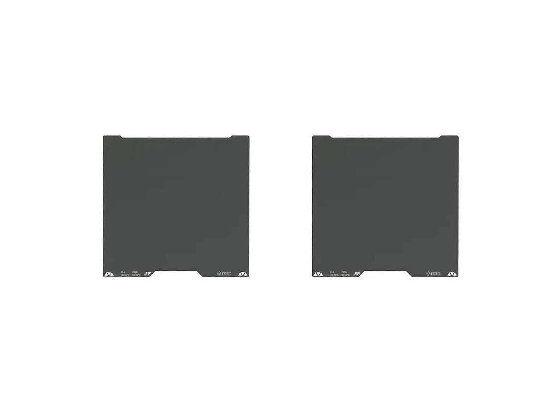 2x Fysetc Cryonix Upgraded Build Plate Double-sided Easy To Printing Steel Sheet For Bambu Lab H2d 3d Printers