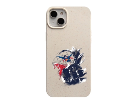 Funda Oficial Dc Comics Liga La Justicia Personajes Tierra Warner Bros Compostable para iPhone 14 PHONECASES3D