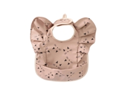 Babero ajustable para alimentación de bebés, suave, ligero, fácil de llevar, con diseño de alas, paño para eructar, fácil de limpiar para niños pequeños.