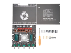 Placa Amplificadora De Potencia Bluetooth De 2.1 Canales Xy S350h, 220 W X 2 + 350 W Con Control De Graves Y Agudos.