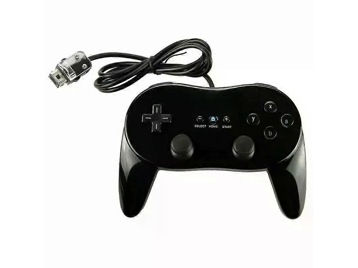 Mando clásico con cable, compatible con la consola Wii de segunda generación. Hengjian