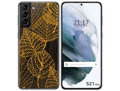 Carcasa Samsung Galaxy S21+ Plus 5G TUMUNDOSMARTPHONE Dibujos Transparente Multicolor