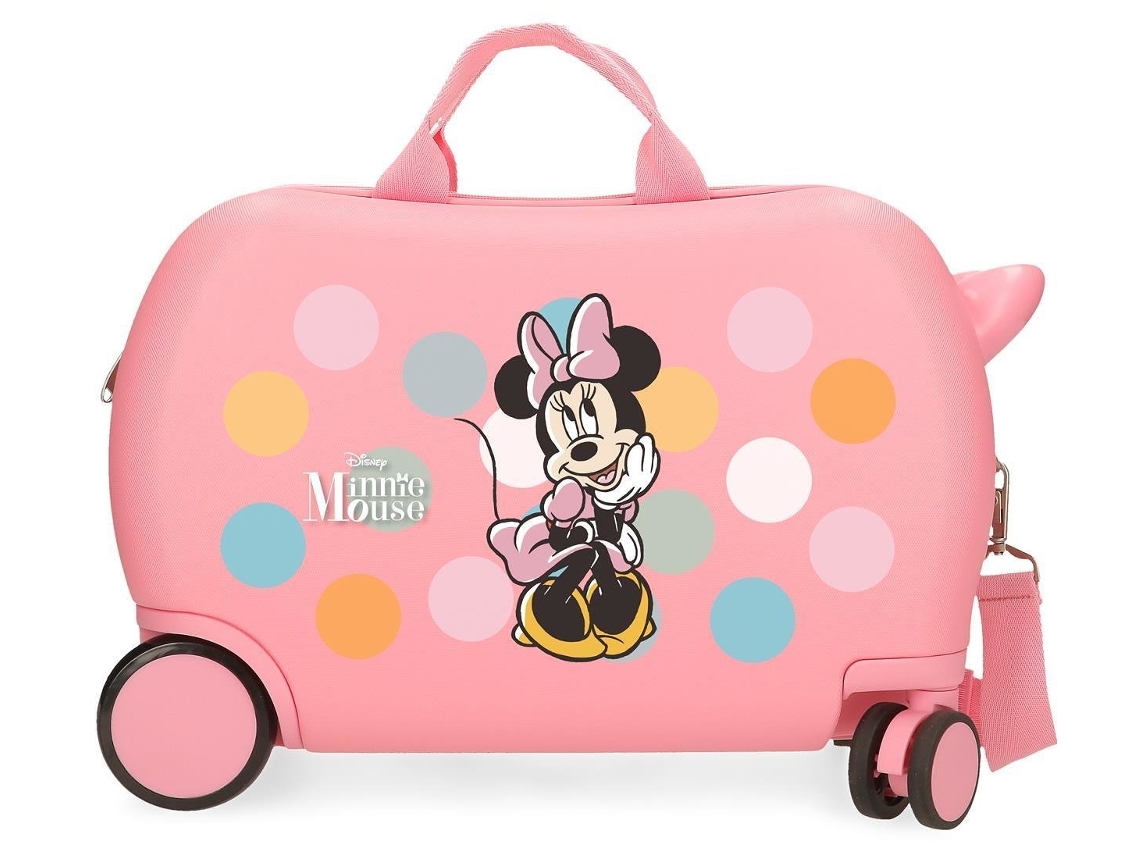 Maleta infantil Minnie Coquette Abs rosa Disney
