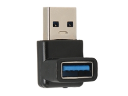 Adaptador Usb Macho A Hembra De Ángulo Recto 90 Grados Usb3.1 10gbps Transmisión Rápida Portátil