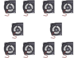 10 Ventiladores De Refrigeración Para Cpu De Portátiles Lifebook S6311, S2210, S6510 Y S6410