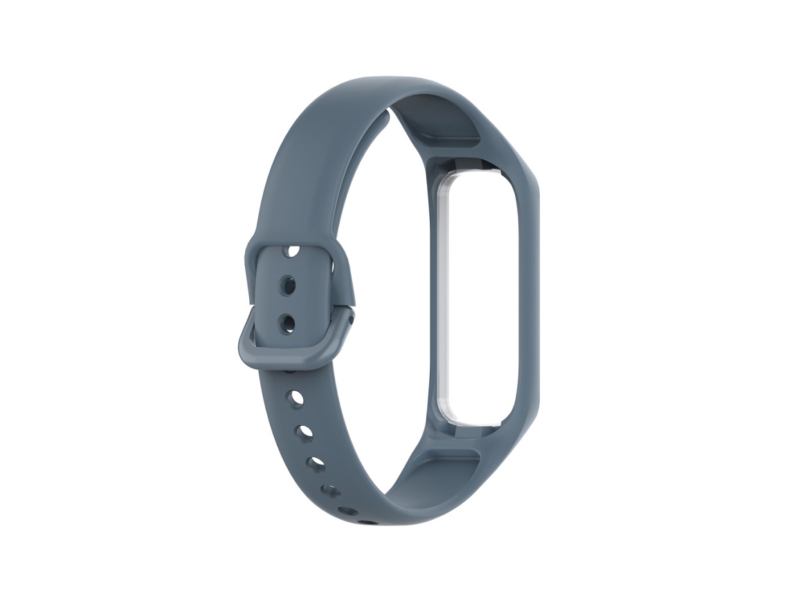 Correa De Silicona Para Samsung Galaxy Fit2 Gris Oscuro SIURN