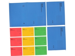 Carpeta transparente con páginas, archivador de anillas para partituras, portátil para uso en la oficina.