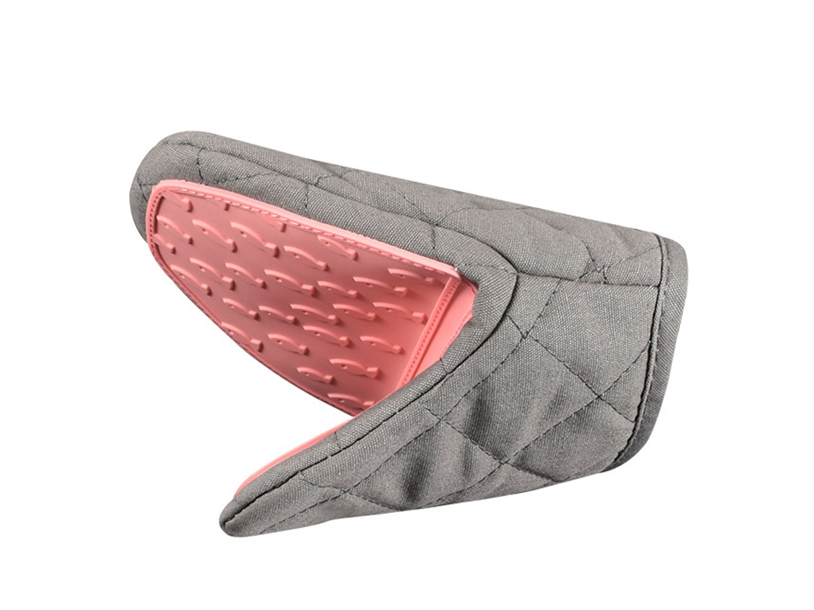 KOFIHETY Guantes de Horno Mini Silicona, Juego de Posavasos para Cocina Resistente al Calor, Guantes Anti-Quemaduras con Agarre para Cocinar, Hornear, Barbacoa