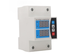 Protector De Sobrecarga Y Baja Tensión Ajustable Con Reinicio Automático 240v-300v 63a Para Rail Din