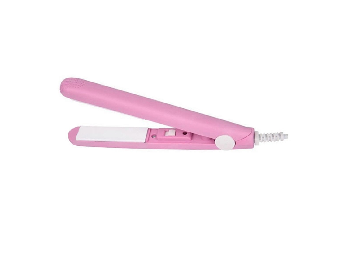 Miniplancha y rizador de pelo 2 en 1, minifunción dual, rizador para cabello corto, Nostalgia88