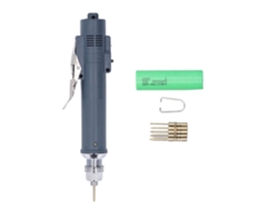 Kit De Destornillador Eléctrico Inalámbrico Para Uso Industrial Con Par Ajustable Y Giro En Sentido Horario Y Antihorario.