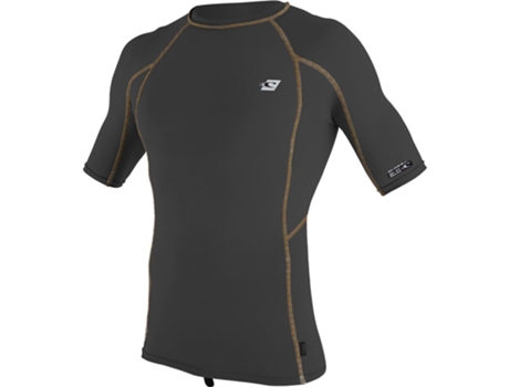 Camiseta Premium de Hombre O´NEILL WETSUITS Skins Rash Guard Negro (S)