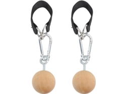Ensemble De Balles Traction En Bois Pour La Force Des Bras, Entraînement À Domicile,