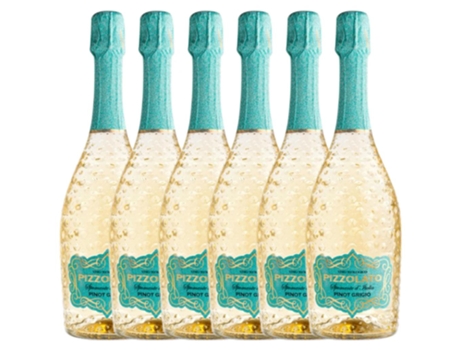 Espumante CANTINA PIZZOLATO Cantina Pizzolato M-Use Bianco Pinot Cinza Extra Seco Prosecco (0.75 L - 6 unidades)